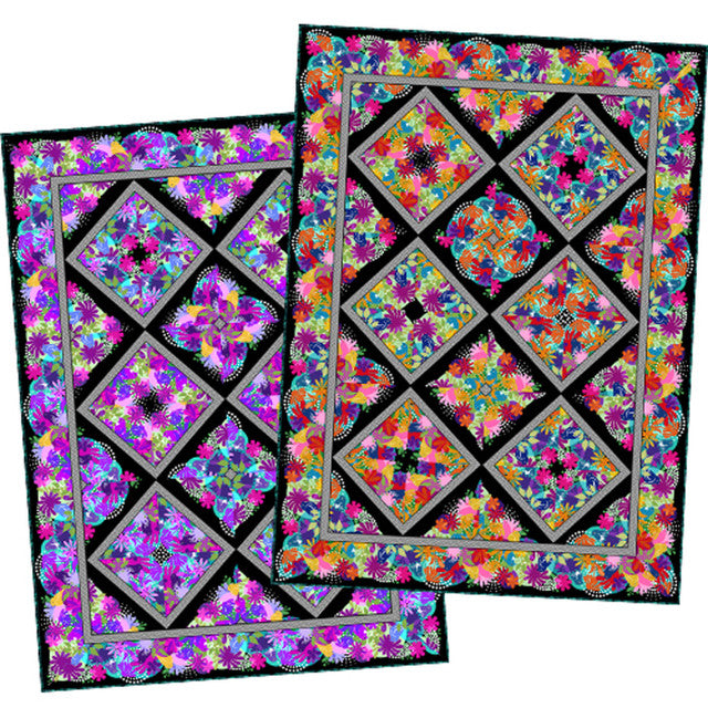 Flock Together Kaleidoscope Quilt Pattern