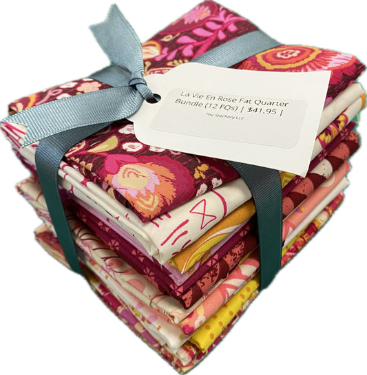 La Vie En Rose Fat Quarter Bundle (12 FQs)