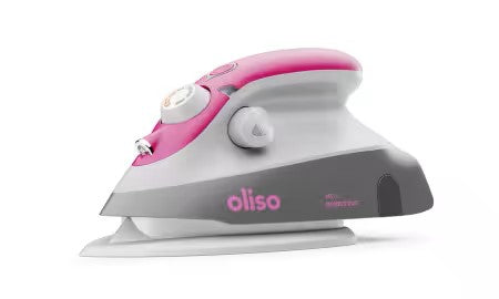 Oliso Mini Pro 3 Iron Raspberry with Trivet