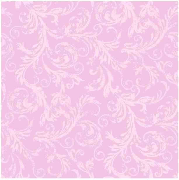 Sugar Lilac - Pink, Scroll - PER 1/4 YARD