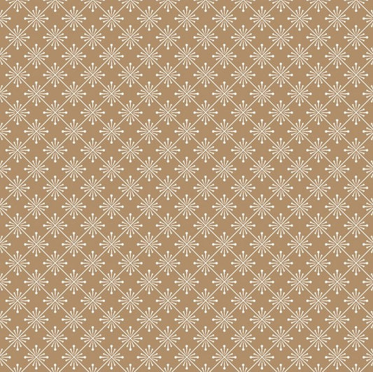 Kimberbell Basics - Sparkle, Caramel - PER 1/4 YARD