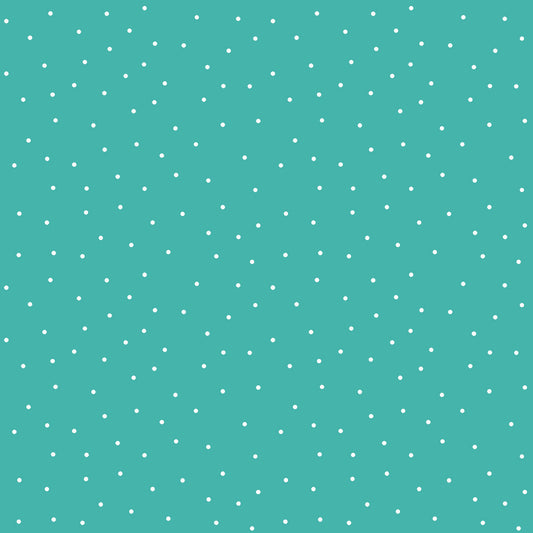 Kimberbell Small Dot Teal 108" wide back