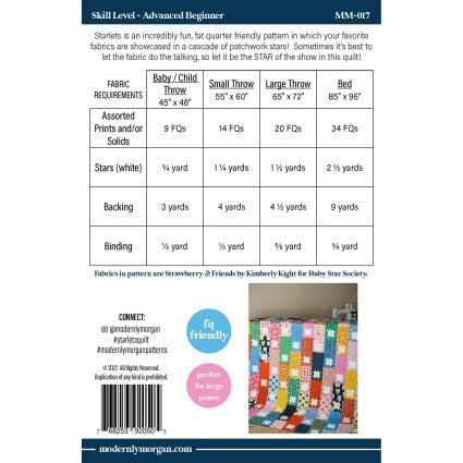 Starlets Quilt Pattern