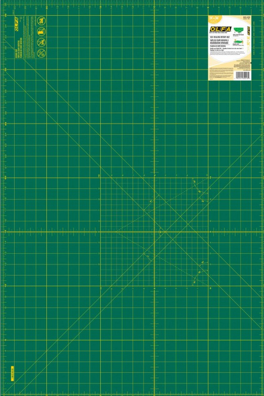 Olfa Double Sided Rotary Mat, 24" x 36"