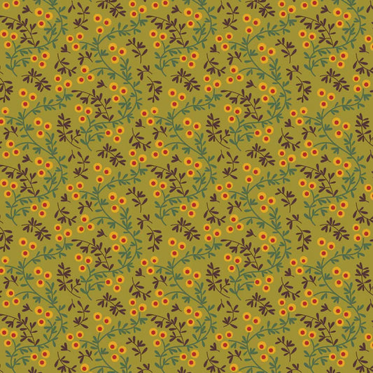 Of Old and New - Seaberry Fern - PER 1/4 YARD