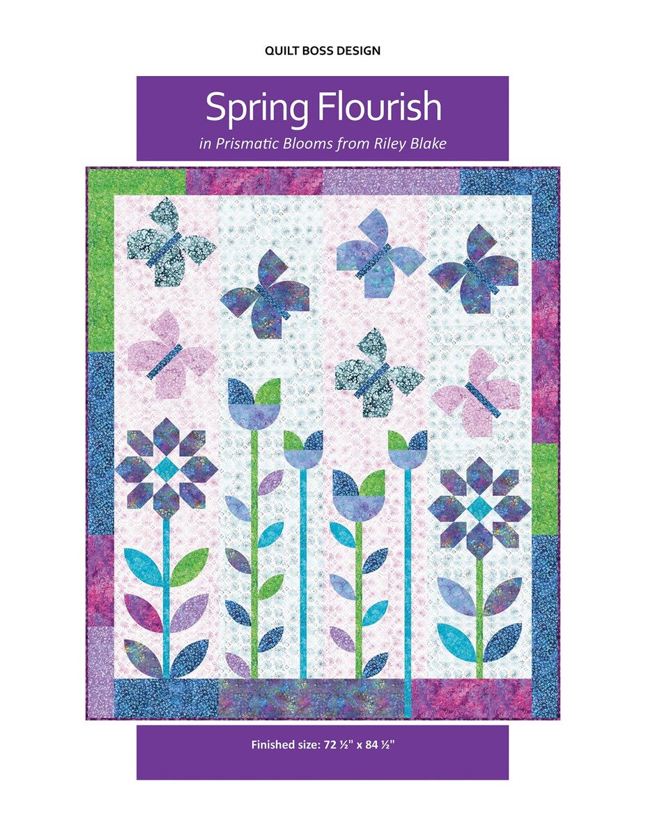 Spring Flourish Quilt Pattern