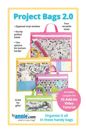 Project Bags 2.0 Pattern by Annie