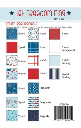Let Freedom Ring Quilt Pattern
