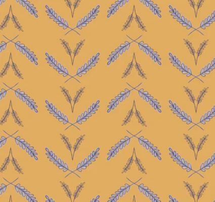 Urban Meadow - Crisp Sprigs - PER 1/4 YARD