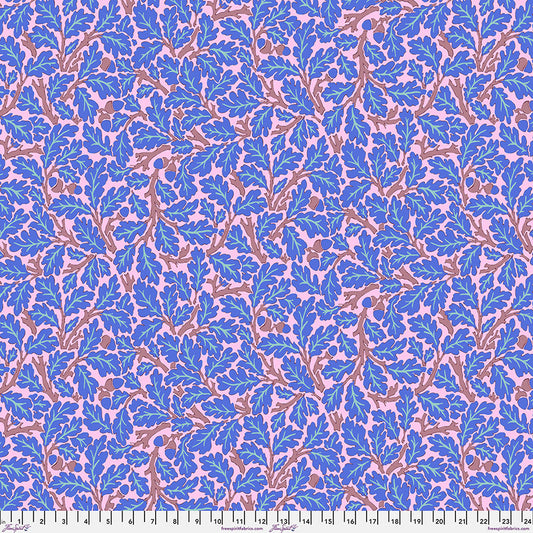 Kaffe x Morris - Oak Blue - PER 1/4 YARD