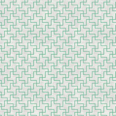 Greenhouse Garden - Framing, Gray - PER 1/4 YARD