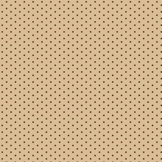 Old Village Greens - Radiant, Tan - PER 1/4 YARD