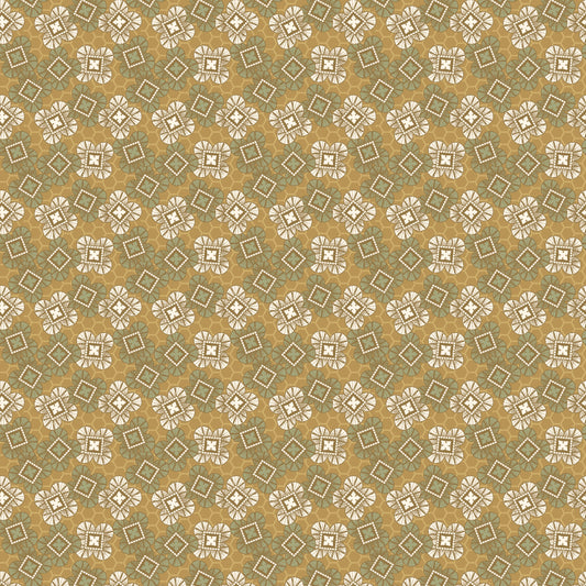 Front Porch - Columns, Gold - PER 1/4 YARD