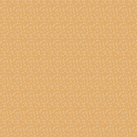 Blossom Breeze - Bees, Orange - PER 1/4 YARD