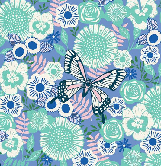 Backyard - Butterfly - Garden Droid - PER 1/4 YARD