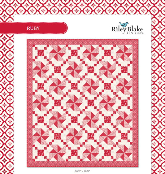 Radiant  Ruby Quilt Kit