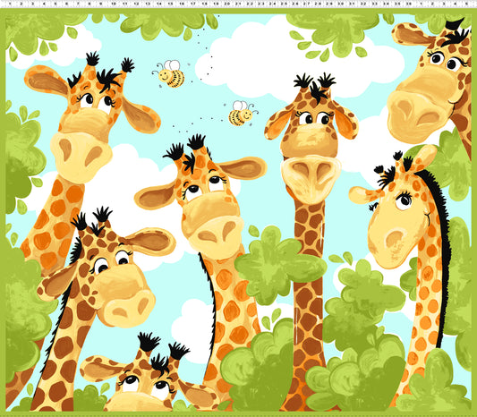 Zoe the Giraffe 36" Play Mat Panel