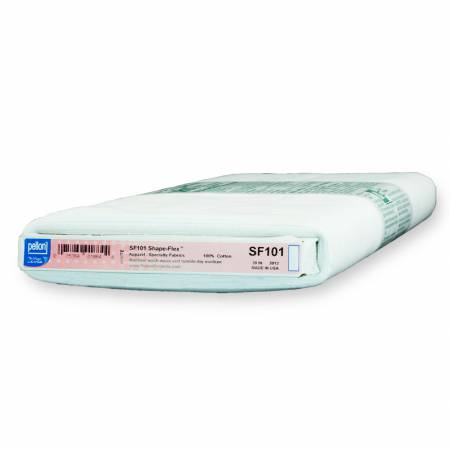 Pellon Shape Flex Woven SF101, Cotton, 20in x 25yds BY 1/4 YARD