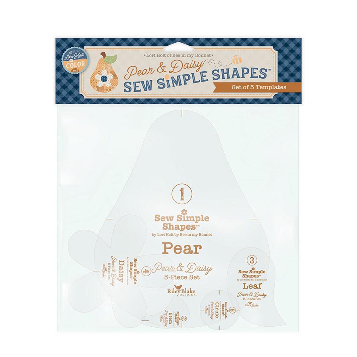 Lori Holt Pear & Daisy Sew Simple Shapes