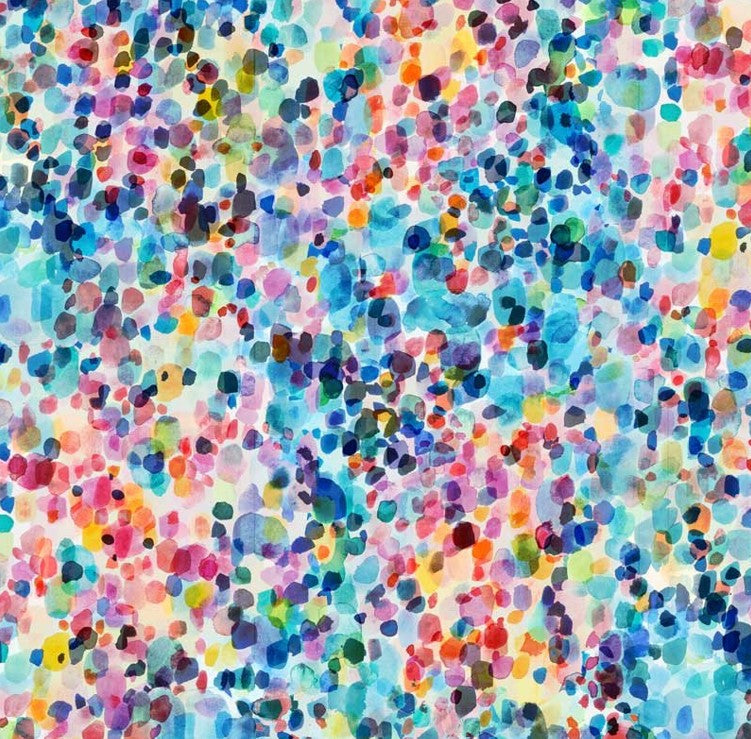 Sea Glass 108" Wide Back  Multicolor