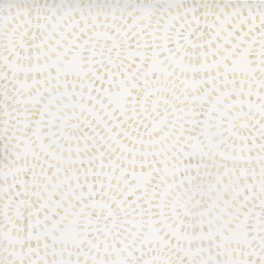 Tonga Linen - Mosaic Swirl, Dove - PER 1/4 YARD