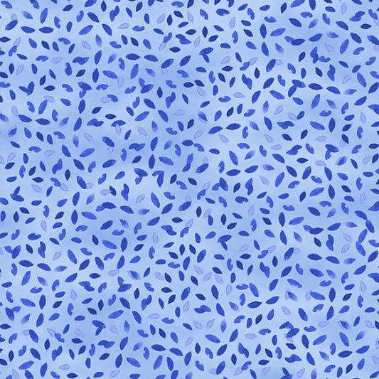 Bountiful and Blue - Periwinkle V5242-139 - PER 1/4 YARD