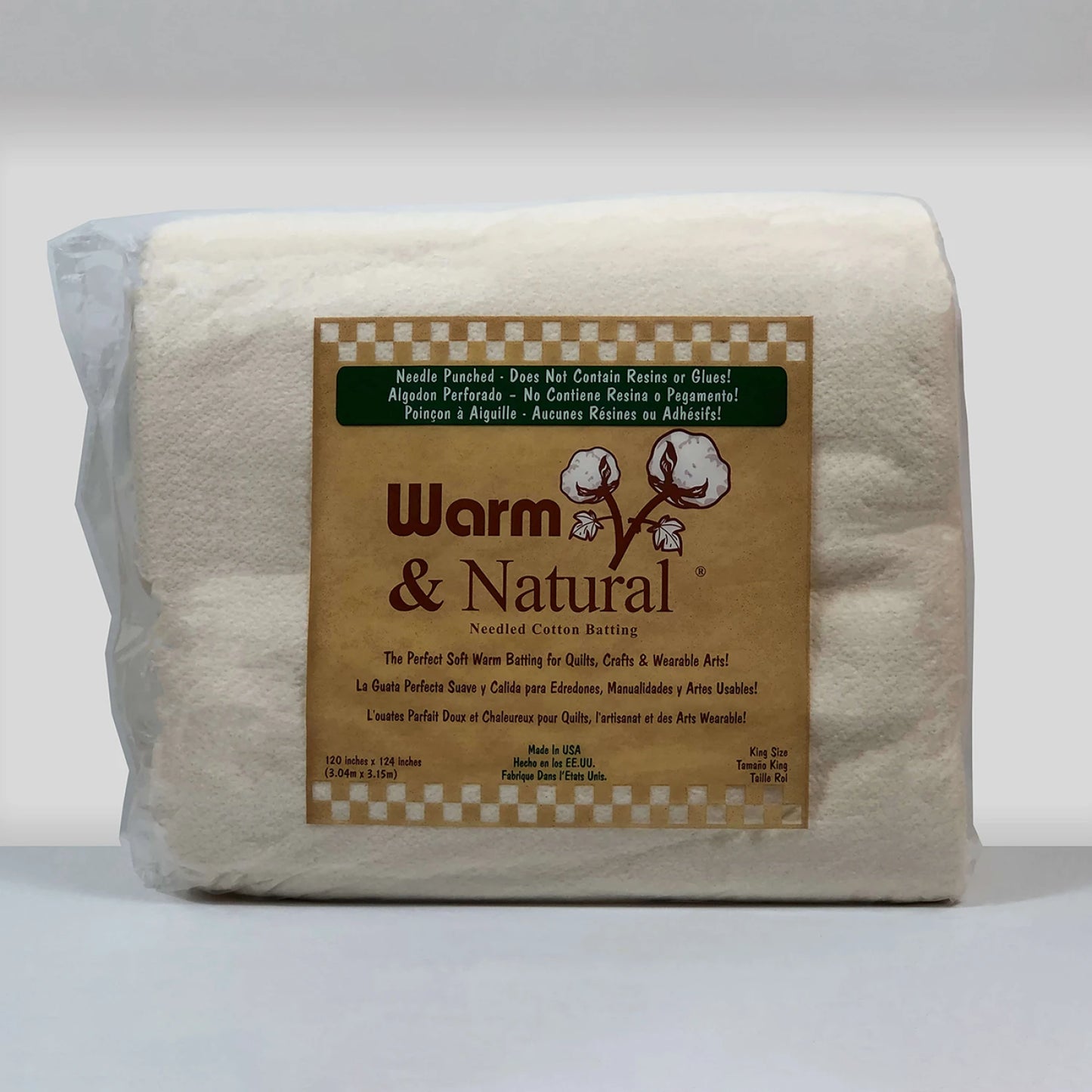 Batting - Warm & Natural - King