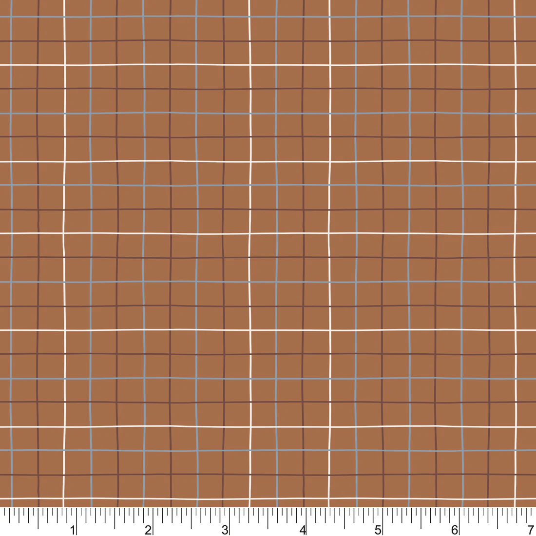 Fun in the Forest - Autumn Grid - PER 1/4 YARD