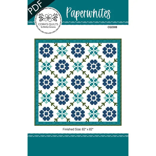 Paperwhites Quilt Pattern