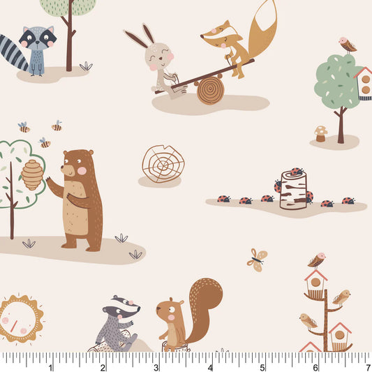 Fun in the Forest - Fun in the Forest - PER 1/4 YARD