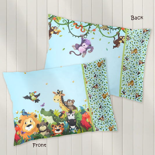 Jungle Friends - Burrito Pillowcase Kit