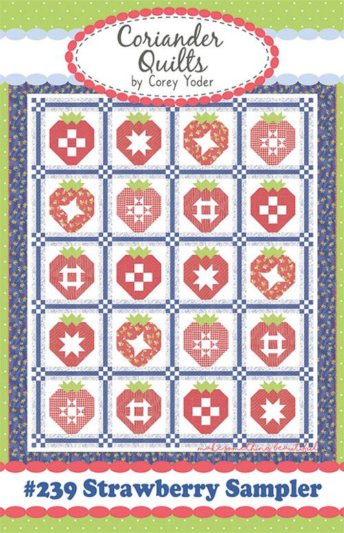 Strawberry Sampler Quilt Pattern
