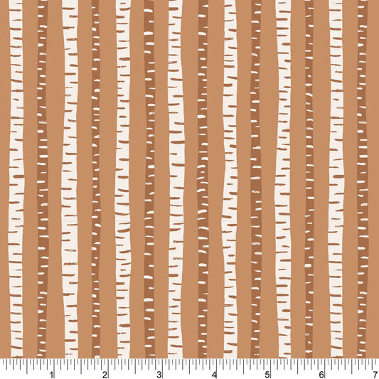 Fun in the Forest - Tree Trunks - PER 1/4 YARD