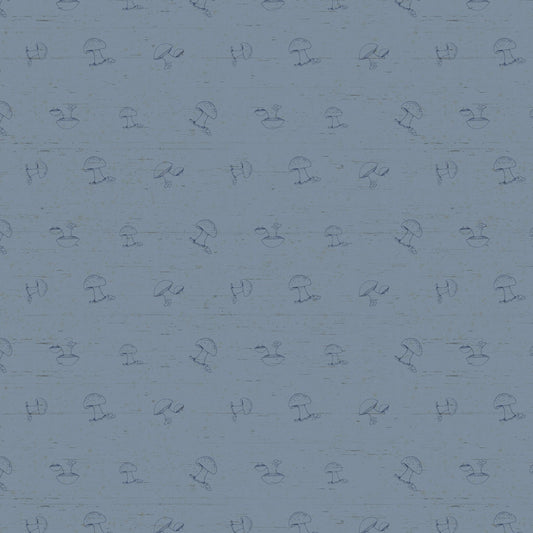 Wildwood - Mushroom Tonal, Slate- PER 1/4 YARD
