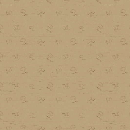Wildwood - Mushroom Tonal, Light Caramel - PER 1/4 YARD