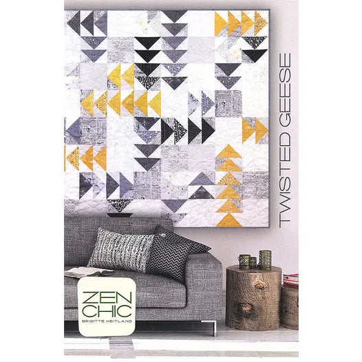 Twisted Geese Quilt Pattern